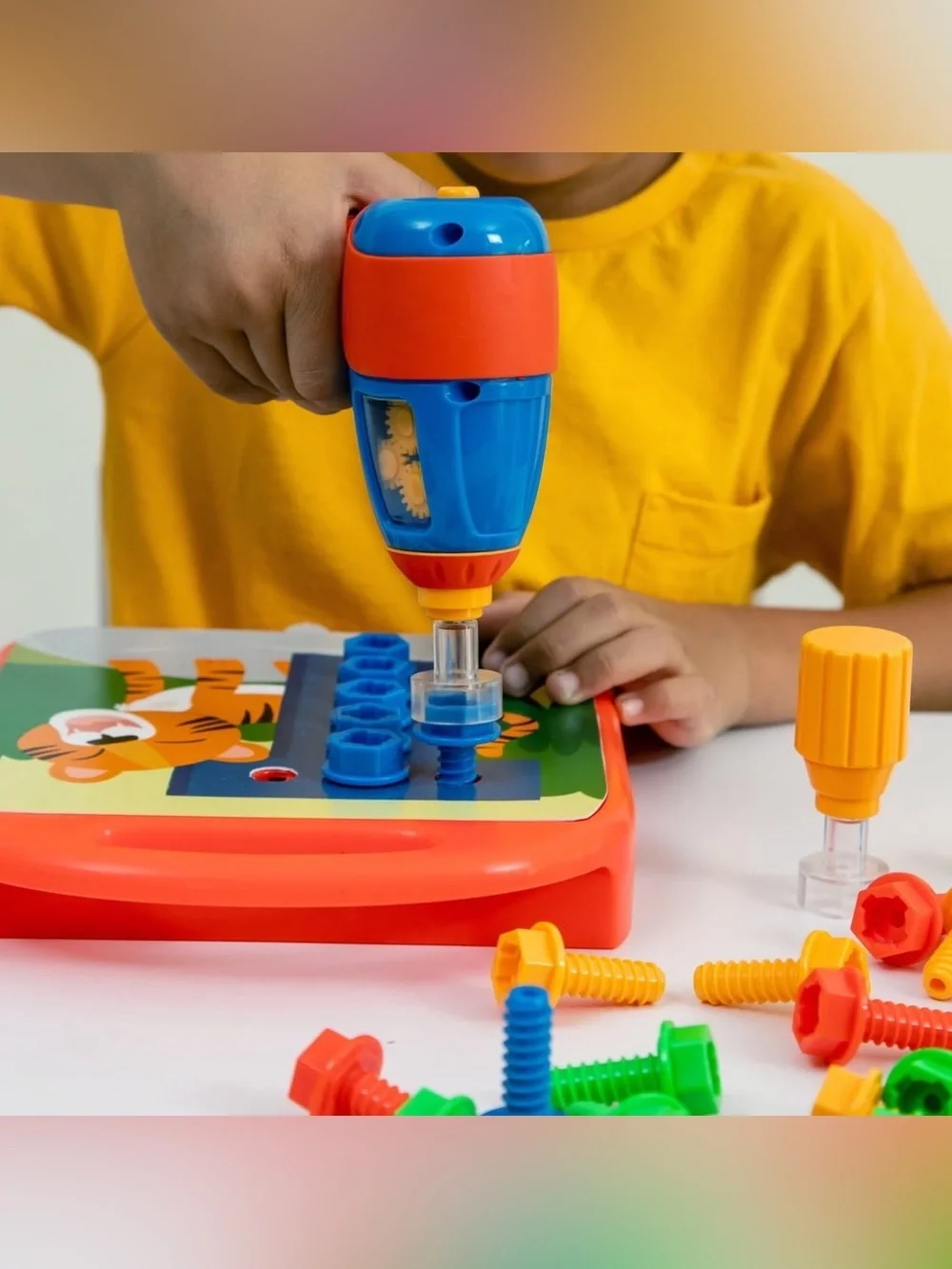 Educational Insights Design & Drill ABCs & 123s - Blue and Red Learning Kit